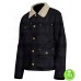 CHICAGO P.D PATRICK JOHN FLUGER BLACK FUR COLLAR JACKET